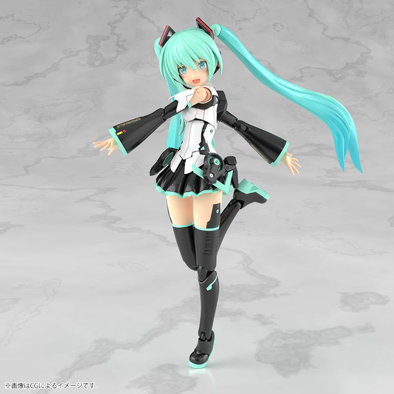 フレームアームズ・ガール グランデスケール フレームミュージック・ガール 初音ミク プラモデル