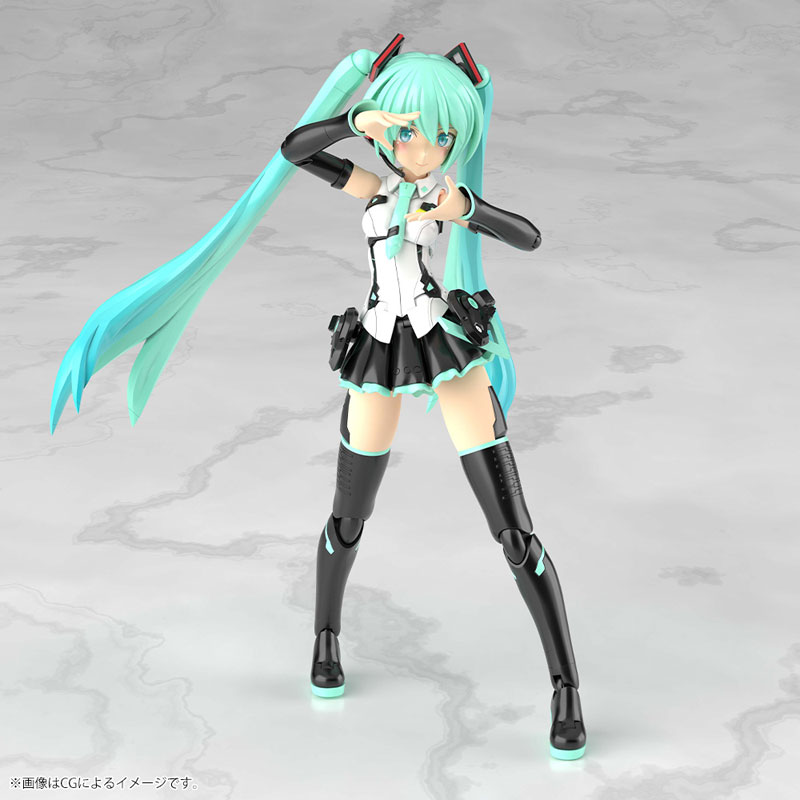 フレームアームズ・ガール グランデスケール フレームミュージック・ガール 初音ミク プラモデル