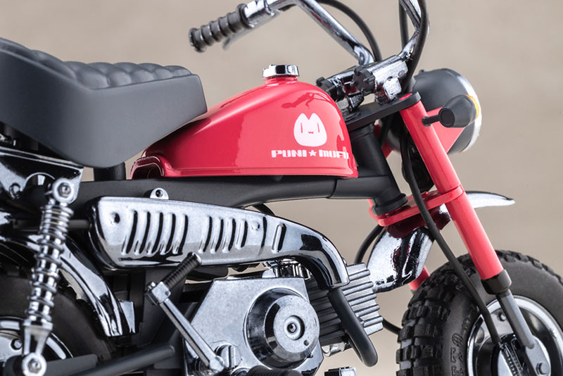 メガミデバイス PUNI☆MOFU レーシングマオ with Honda Z50J-1 モンキー プラモデル