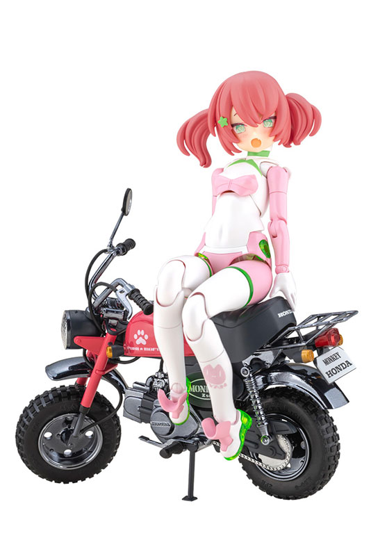 メガミデバイス PUNI☆MOFU レーシングマオ with Honda Z50J-1 モンキー プラモデル
