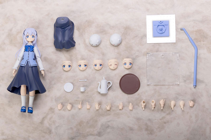 【あみあみ限定版】プラフィア ご注文はうさぎですか？ BLOOM チノ プラモデル あみあみパック