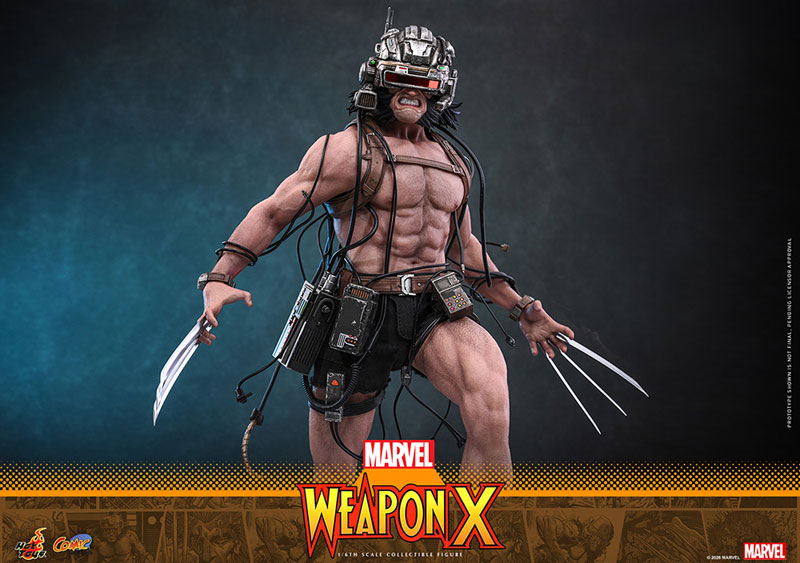 コミック・マスターピース『マーベル・コミック』1/6 ウェポンX ※延期・前倒し可能性大