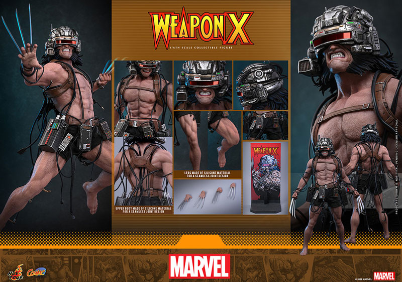 コミック・マスターピース『マーベル・コミック』1/6 ウェポンX ※延期・前倒し可能性大