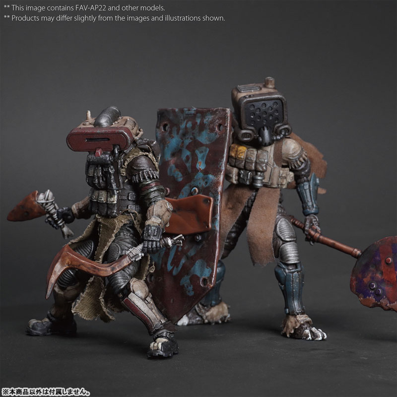 アシッドレイン 1/18スケール FAV-AP22 ソイルゴースト ゴレ・テック・パック