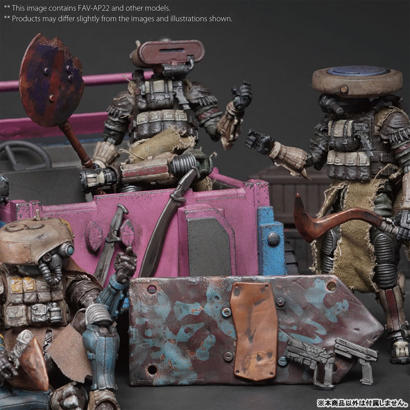 アシッドレイン 1/18スケール FAV-AP22 ソイルゴースト ゴレ・テック・パック