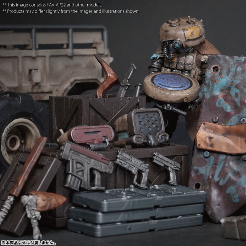 アシッドレイン 1/18スケール FAV-AP22 ソイルゴースト ゴレ・テック・パック