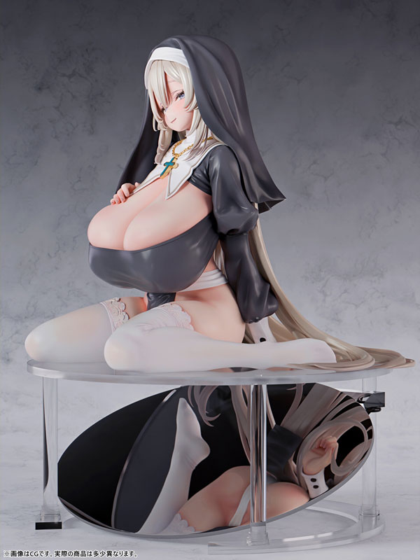 懺悔室の巨乳シスター リュシエル 1/6 完成品フィギュア