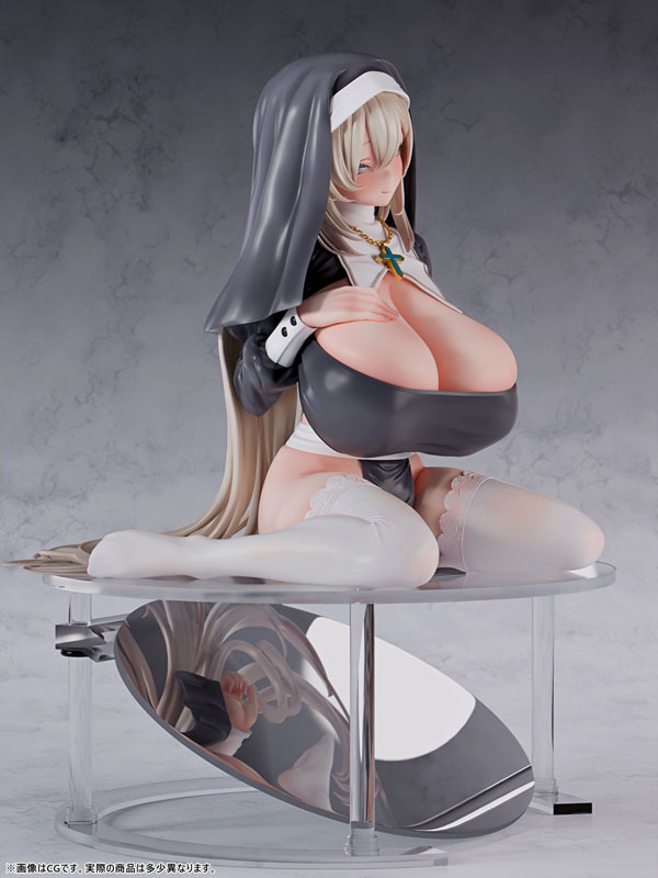 懺悔室の巨乳シスター リュシエル 1/6 完成品フィギュア