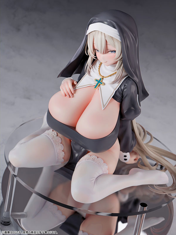 懺悔室の巨乳シスター リュシエル 1/6 完成品フィギュア