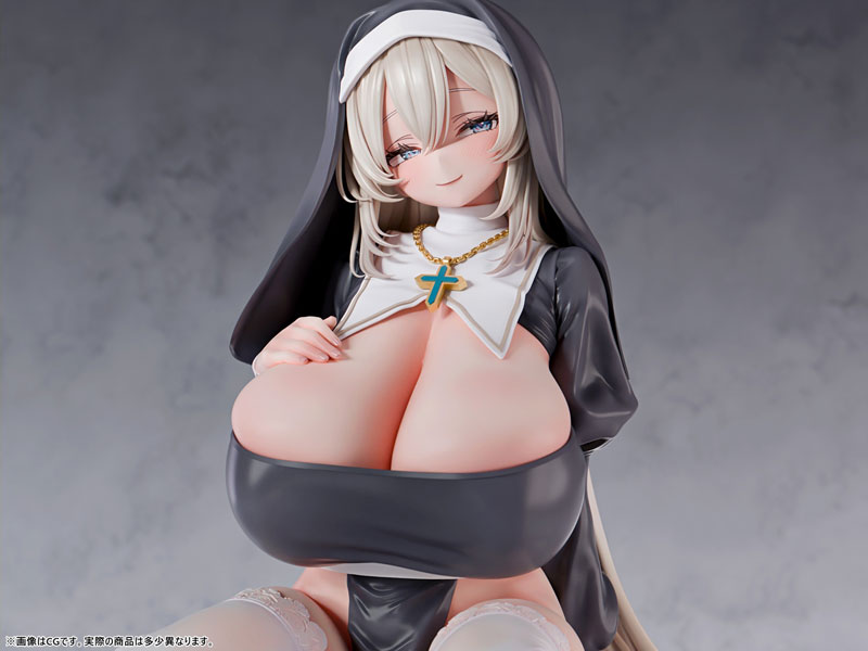 懺悔室の巨乳シスター リュシエル 1/6 完成品フィギュア