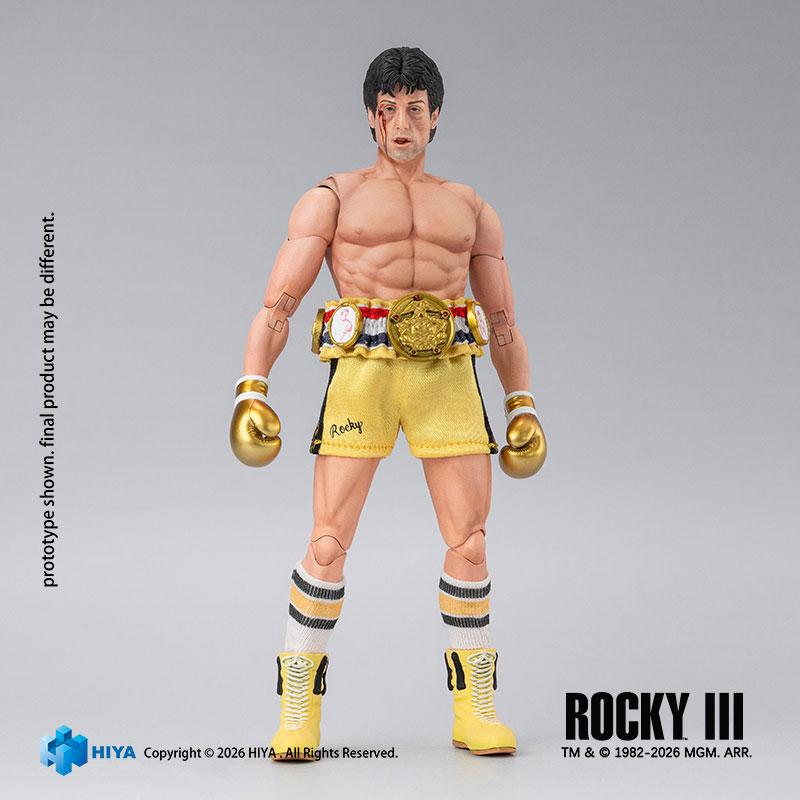 ロッキー3 1/12 アクションフィギュア ロッキー・バルボア(ボクサー版