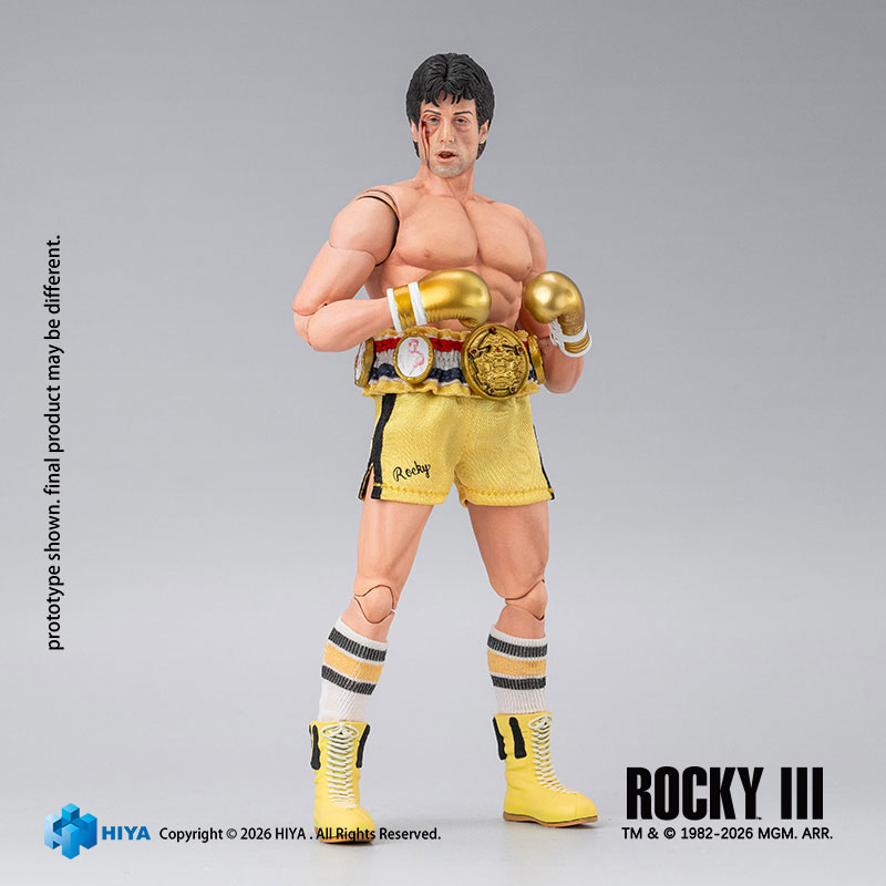 ロッキー3 1/12 アクションフィギュア ロッキー・バルボア(ボクサー版