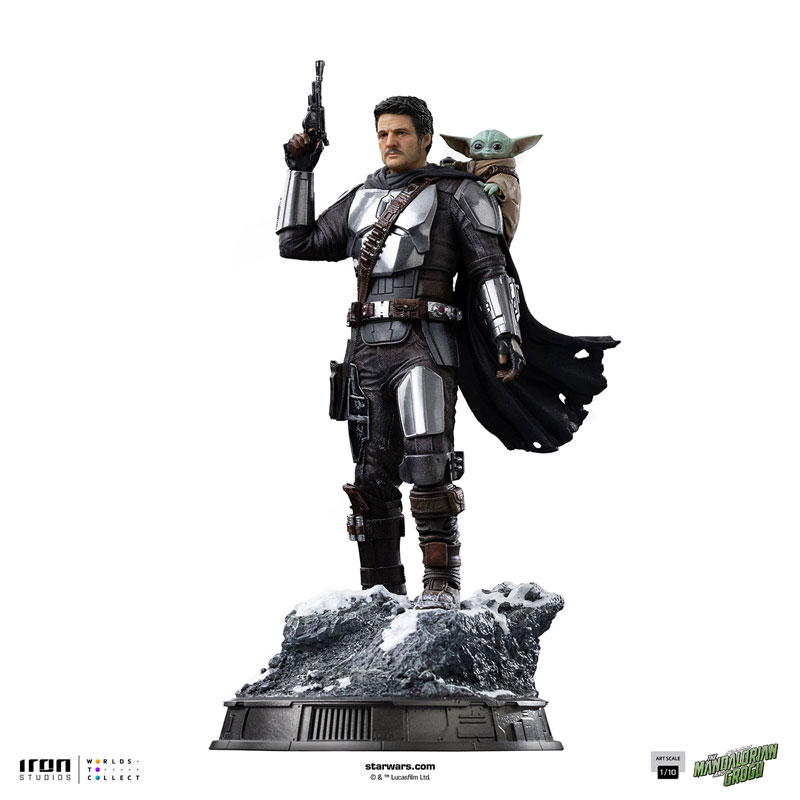 スター・ウォーズ アートスケール 1/10 マンダロリアン・アンド・グローグー
