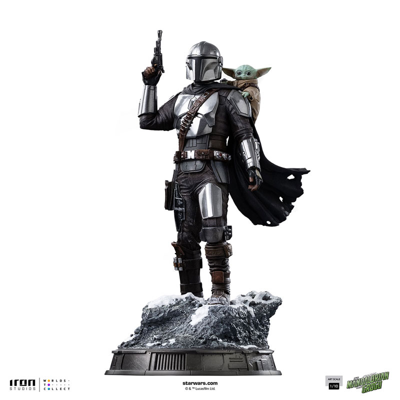 スター・ウォーズ アートスケール 1/10 マンダロリアン・アンド・グローグー