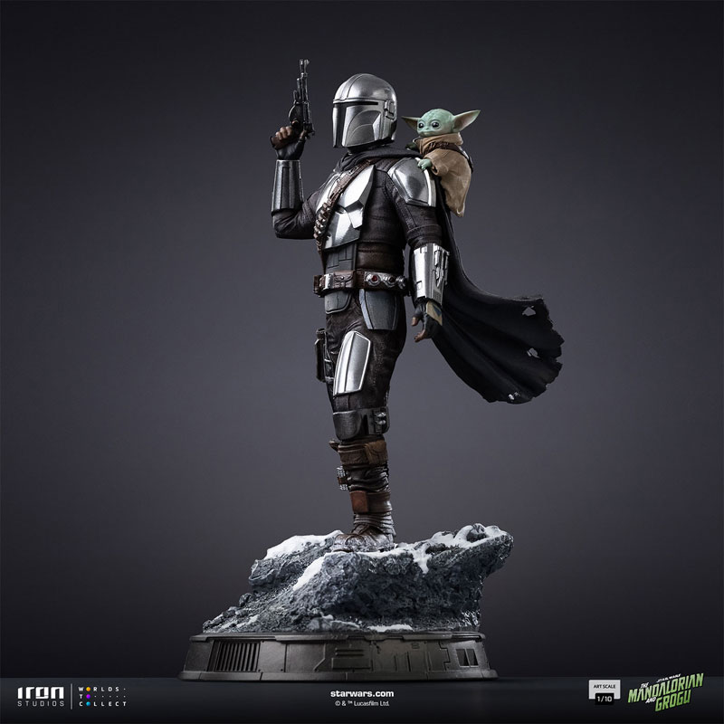 スター・ウォーズ アートスケール 1/10 マンダロリアン・アンド・グローグー