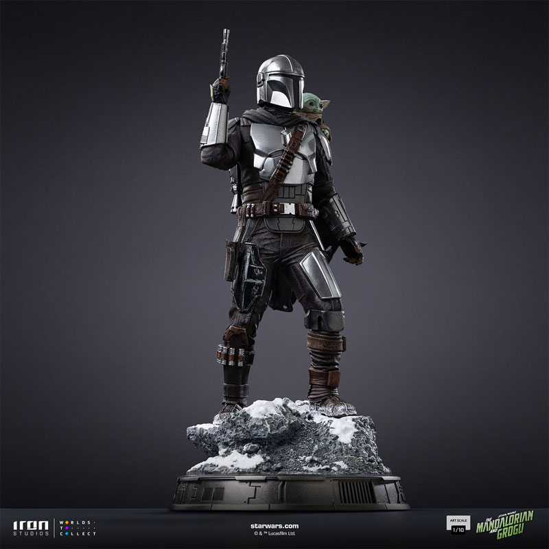 スター・ウォーズ アートスケール 1/10 マンダロリアン・アンド・グローグー