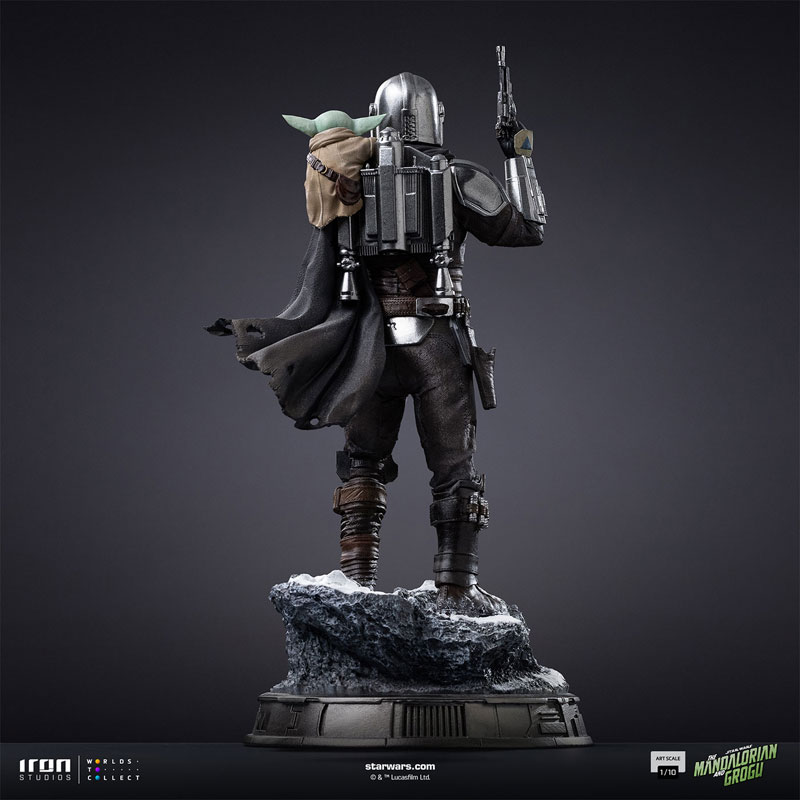 スター・ウォーズ アートスケール 1/10 マンダロリアン・アンド・グローグー