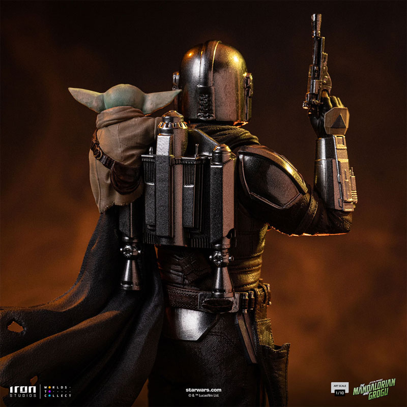 スター・ウォーズ アートスケール 1/10 マンダロリアン・アンド・グローグー
