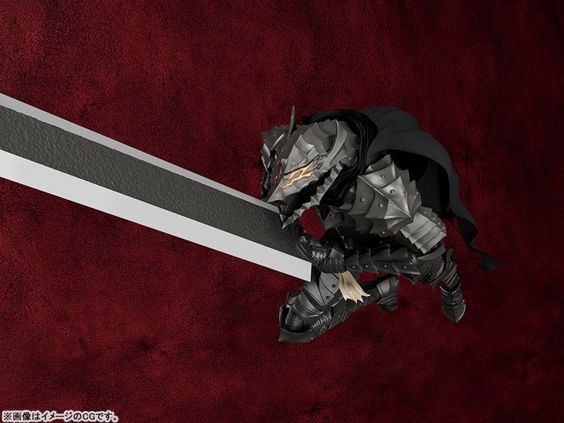 PLAMATEA ベルセルク ガッツ 狂戦士の甲冑Ver. プラモデル