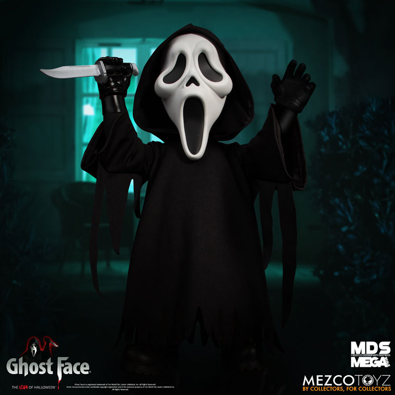 MDS デザイナーシリーズ/ アイコン・オブ・ハロウィン： ゴーストフェイス 15インチ メガスケール フィギュア