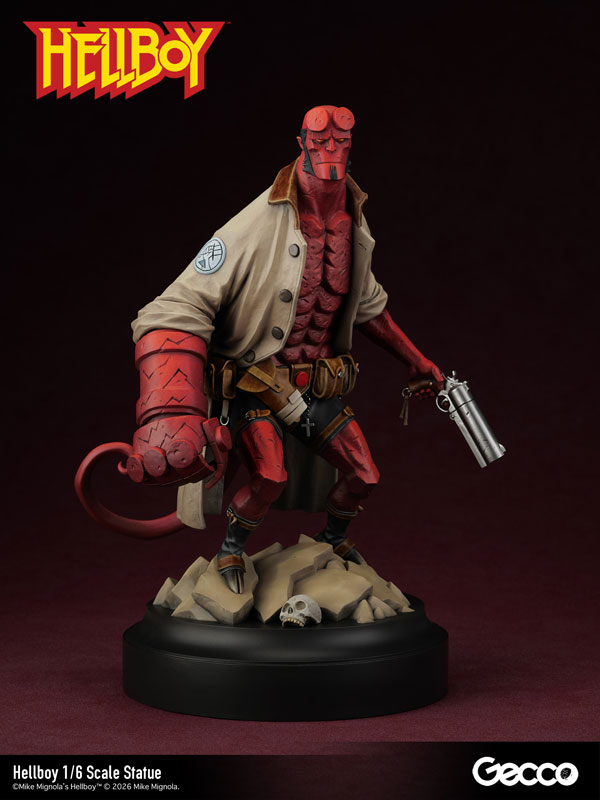 ヘルボーイ 1/6スケールスタチュー[Gecco]【同梱不可】【送料無料