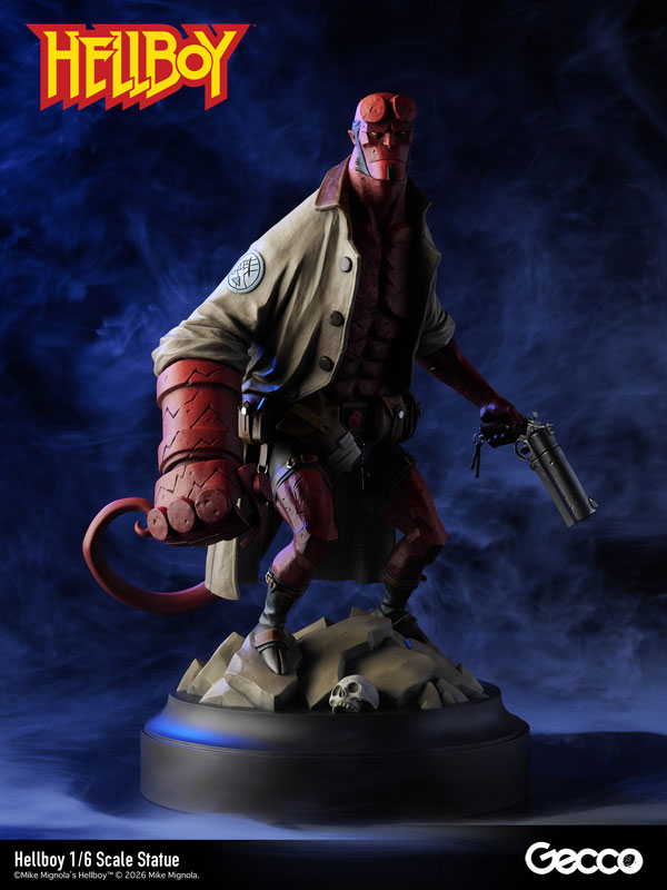 ヘルボーイ 1/6スケールスタチュー[Gecco]【同梱不可】【送料無料