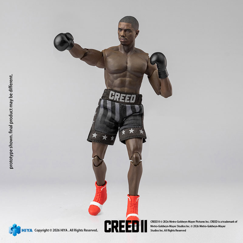 クリード 炎の宿敵 1/12 アクションフィギュア アドニス・クリード