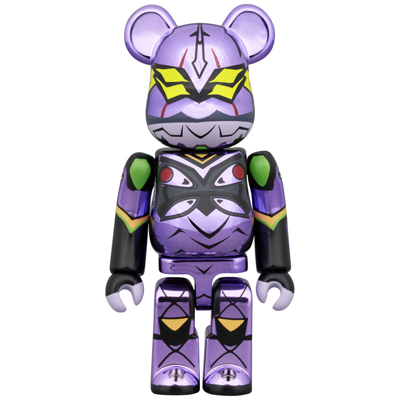 BE＠RBRICK エヴァンゲリオン 第13号機(新塗装版) 1000％ BE＠RBRICK エヴァンゲリオン 初号機(新塗装メッキ版