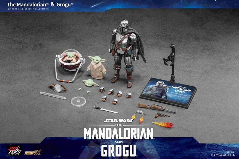 スター・ウォーズ アクションフィギュア マンダロリアン＆グローグー