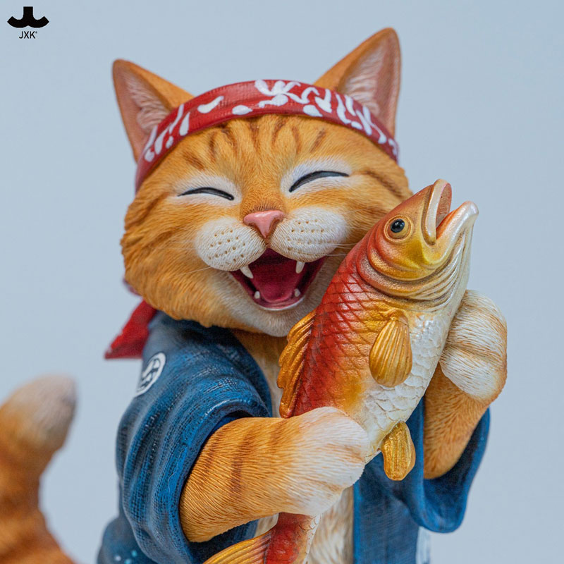 鯛抱え猫親分 A