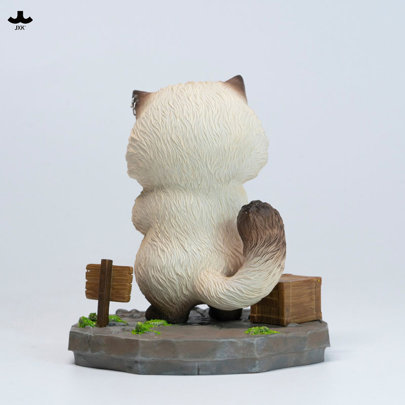ぷんすか猫 ベース付き D