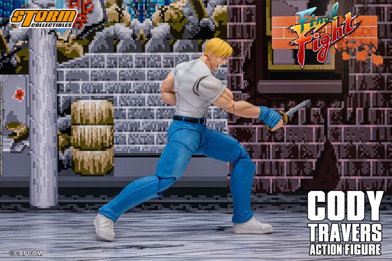 ファイナルファイト アクションフィギュア コーディー・トラバース