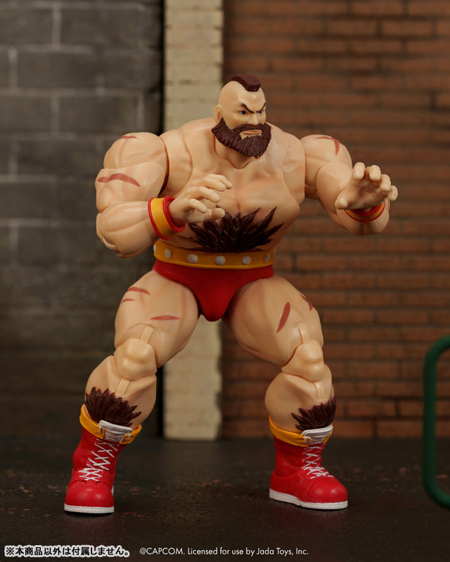 ストリートファイター アクションフィギュア 1/12 ザンギエフ[Jada