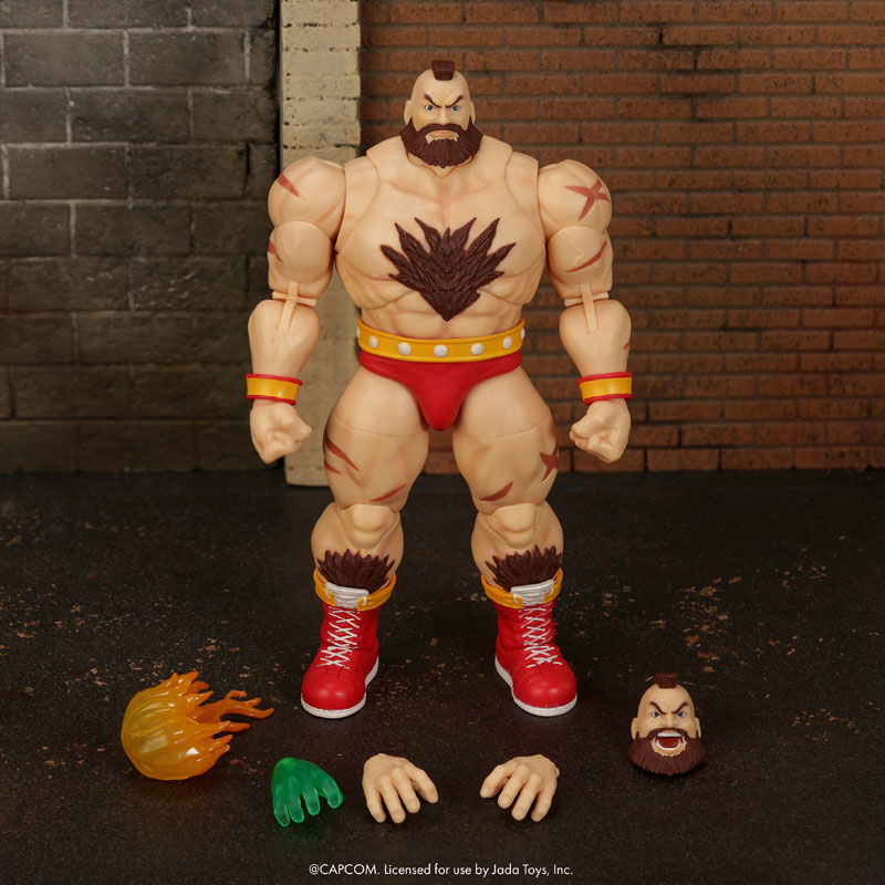 ストリートファイター アクションフィギュア 1/12 ザンギエフ
