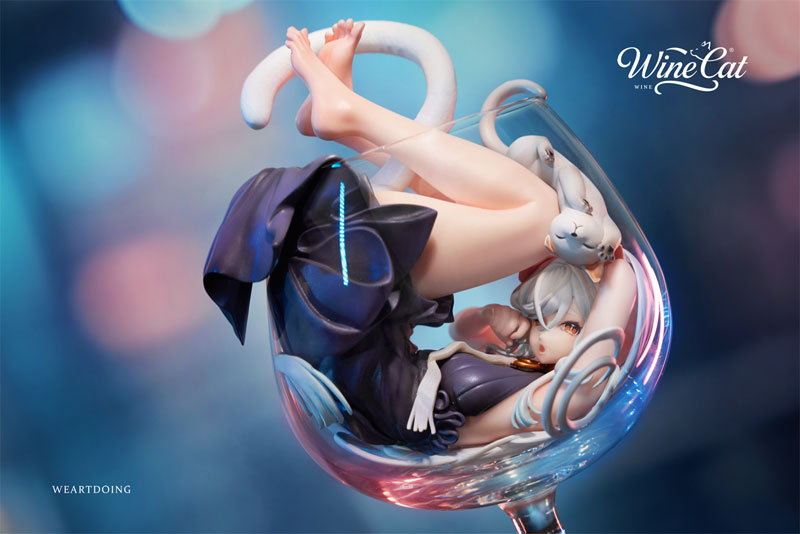 「猫は液体」illustration by からあげ豆腐 シルバームーン 完成品フィギュア