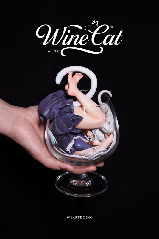 「猫は液体」illustration by からあげ豆腐 シルバームーン 完成品フィギュア