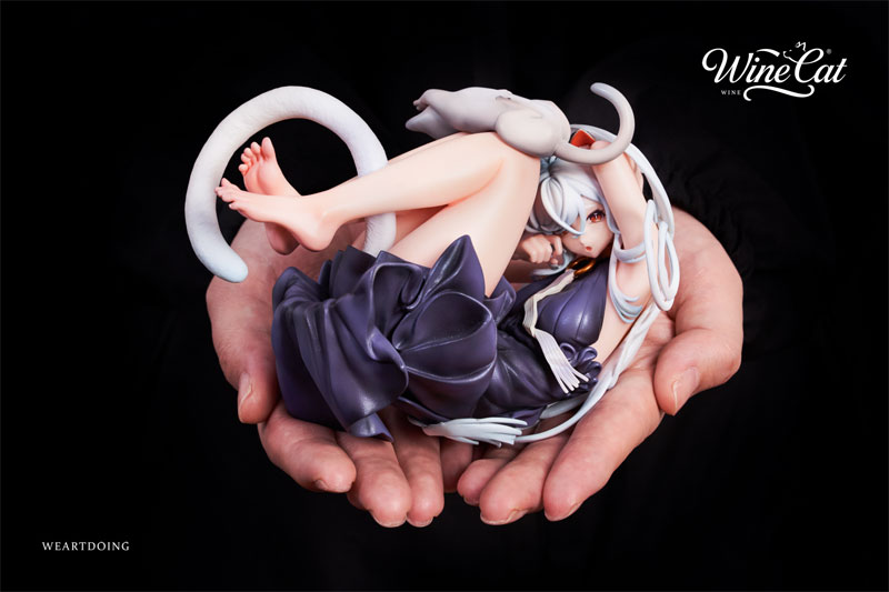 「猫は液体」illustration by からあげ豆腐 シルバームーン 完成品フィギュア