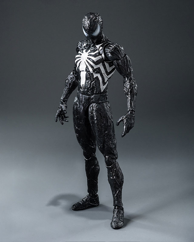 DLX スパイダーマン シンビオート・スーツ(ピーター・パーカー)通常版 1/12 可動フィギュア