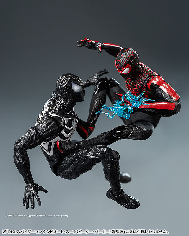 DLX スパイダーマン シンビオート・スーツ(ピーター・パーカー)通常版 1/12 可動フィギュア