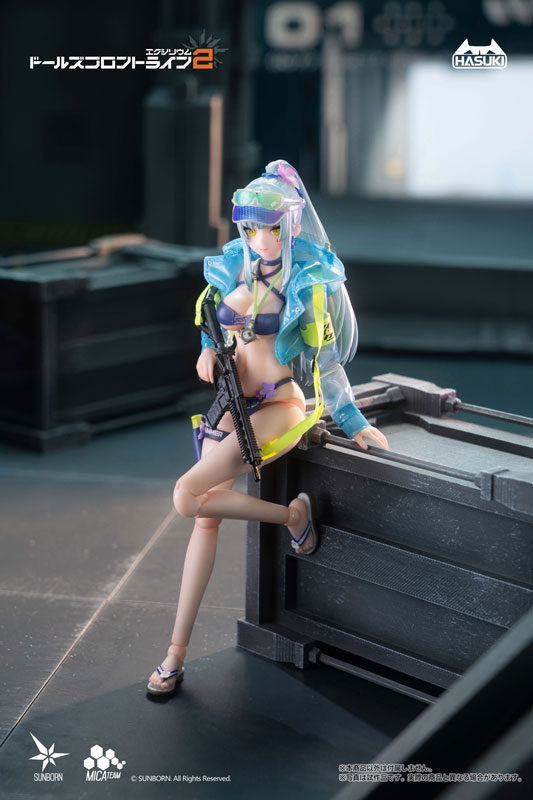 pocket art PA013 ドールズフロントライン2：エクシリウム クルカイ 蒼き軌跡Ver. 豪華版 1/12 完成品アクションフィギュア
