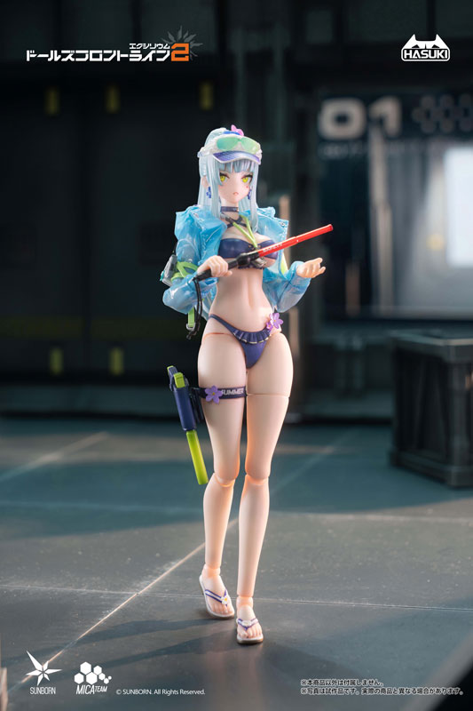pocket art PA013 ドールズフロントライン2：エクシリウム クルカイ 蒼き軌跡Ver. 豪華版 1/12 完成品アクションフィギュア
