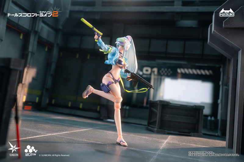 pocket art PA013 ドールズフロントライン2：エクシリウム クルカイ 蒼き軌跡Ver. 豪華版 1/12 完成品アクションフィギュア
