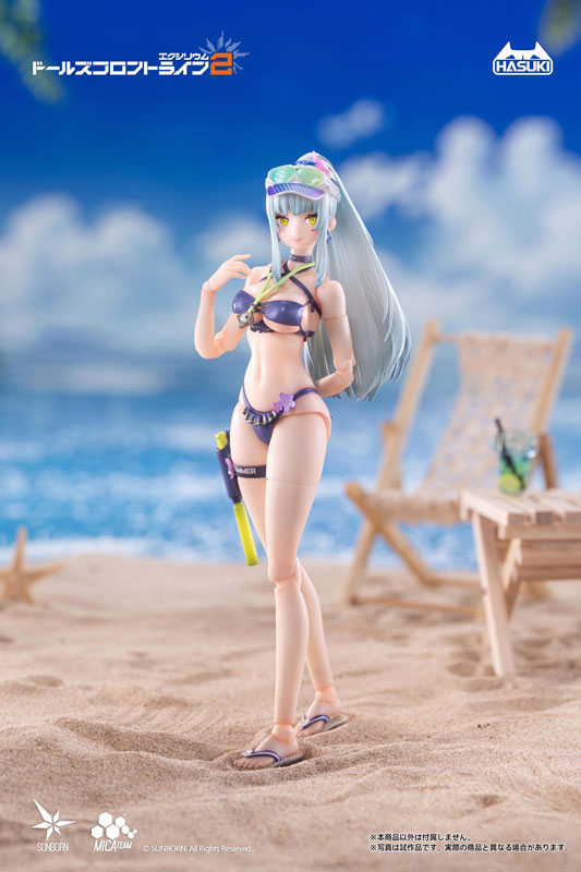 pocket art PA013 ドールズフロントライン2：エクシリウム クルカイ 蒼き軌跡Ver. 豪華版 1/12 完成品アクションフィギュア