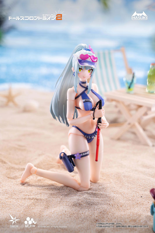 pocket art PA013 ドールズフロントライン2：エクシリウム クルカイ 蒼き軌跡Ver. 豪華版 1/12 完成品アクションフィギュア