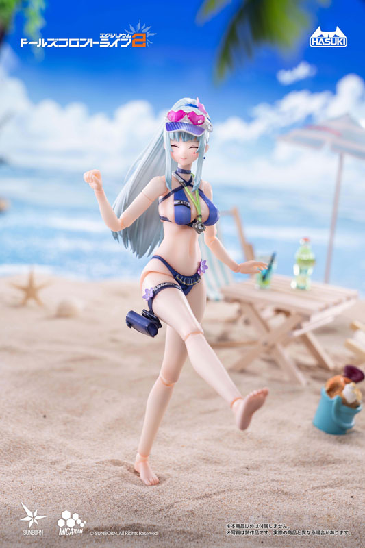 pocket art PA013 ドールズフロントライン2：エクシリウム クルカイ 蒼き軌跡Ver. 豪華版 1/12 完成品アクションフィギュア