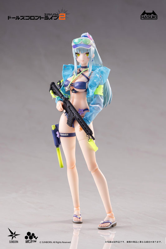 pocket art PA013 ドールズフロントライン2：エクシリウム クルカイ 蒼き軌跡Ver. 豪華版 1/12 完成品アクションフィギュア