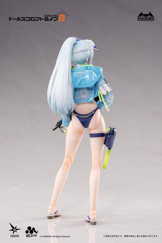 pocket art PA013 ドールズフロントライン2：エクシリウム クルカイ 蒼き軌跡Ver. 豪華版 1/12 完成品アクションフィギュア
