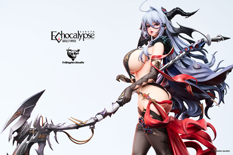 【前入金 銀行振込のみ】Echocalypse -緋紅の神約- デモニカ 1/4 スタチュー アルティメットエディション