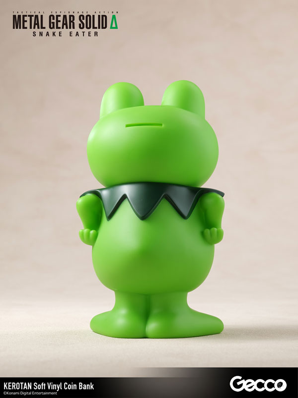 METAL GEAR SOLID Δ： SNAKE EATER ケロタン ソフビ貯金箱