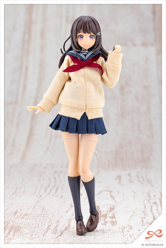 創彩少女庭園 きるプラ 結城まどか[桃桜高校・冬服] 1/10 プラモデル